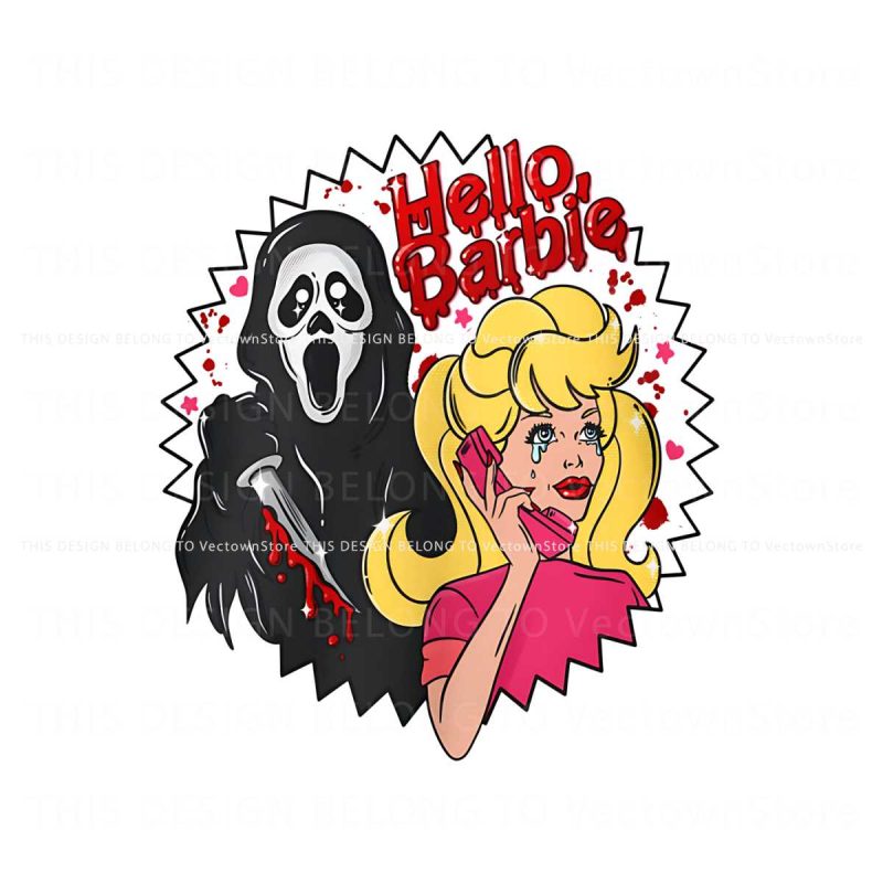 ghost-mask-doll-hello-barbie-png-download-file