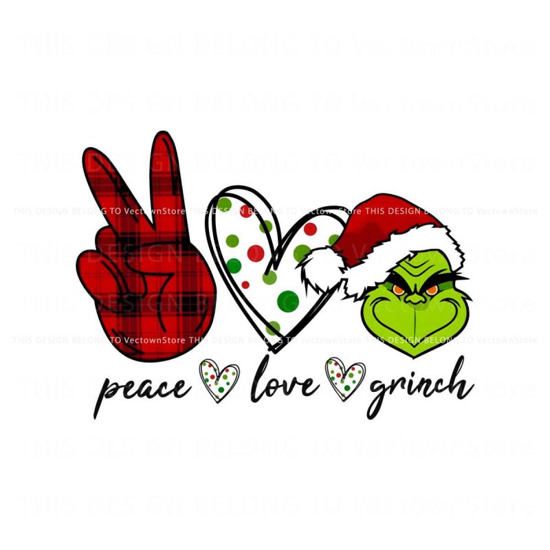 retro-peace-love-grinch-christmas-png-sublimation-file