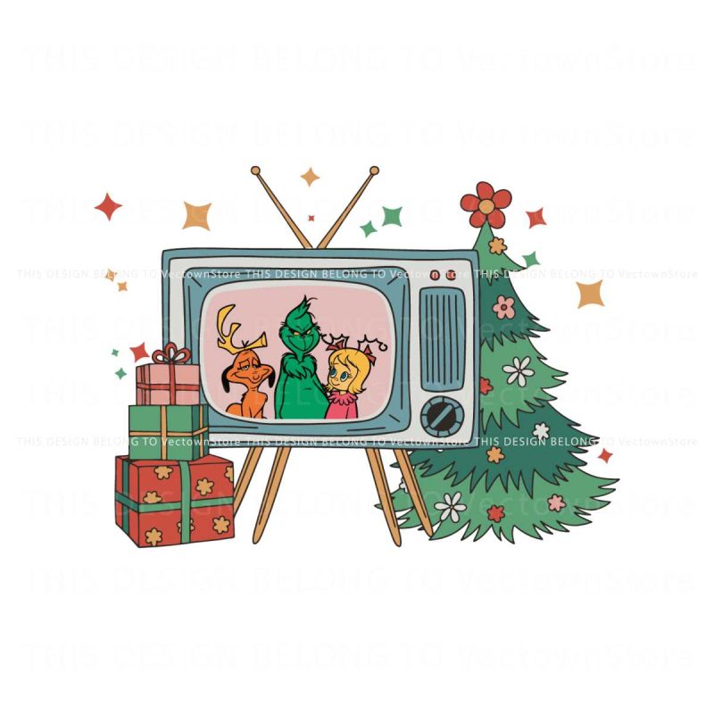 christmas-movie-and-chill-retro-the-grinch-svg-download