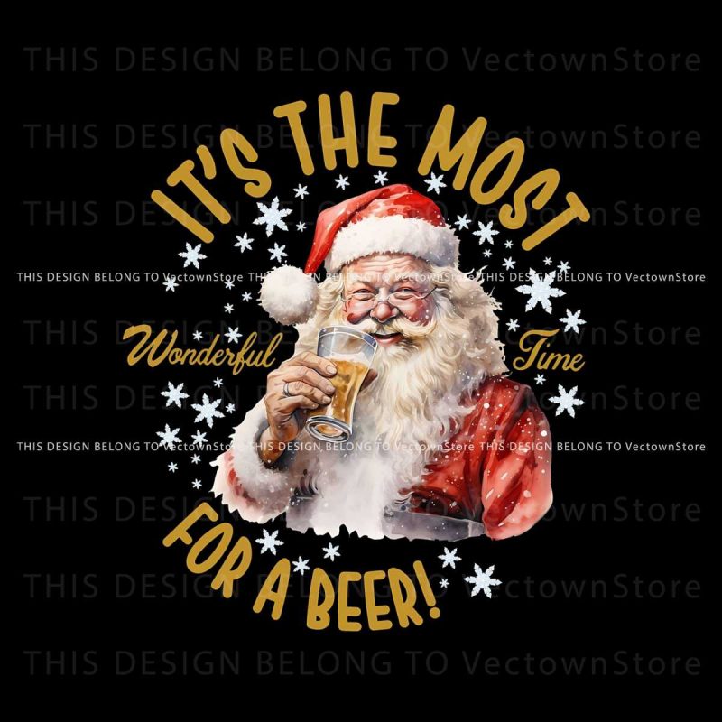 its-the-most-wonderful-time-for-a-beer-png-download