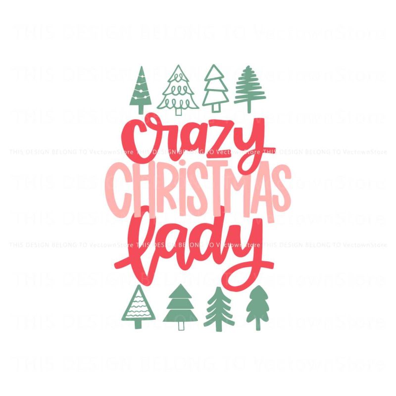 vintage-crazy-christmas-lady-svg-graphic-design-file