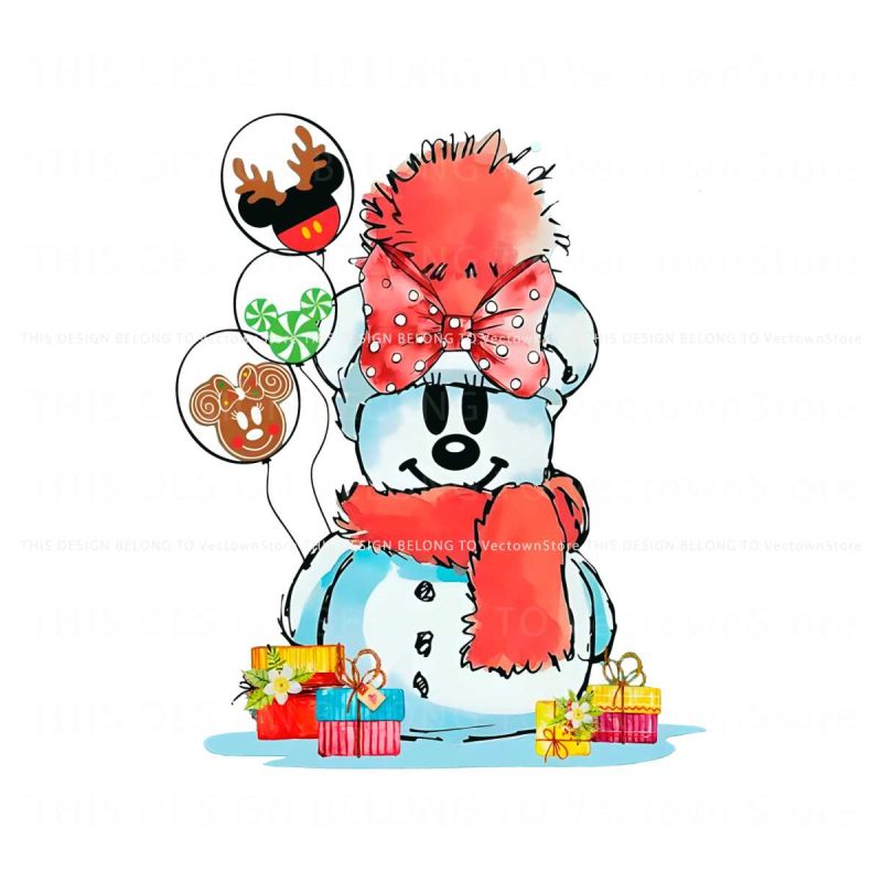 disney-mickey-and-minnie-snow-man-christmas-balloons-png