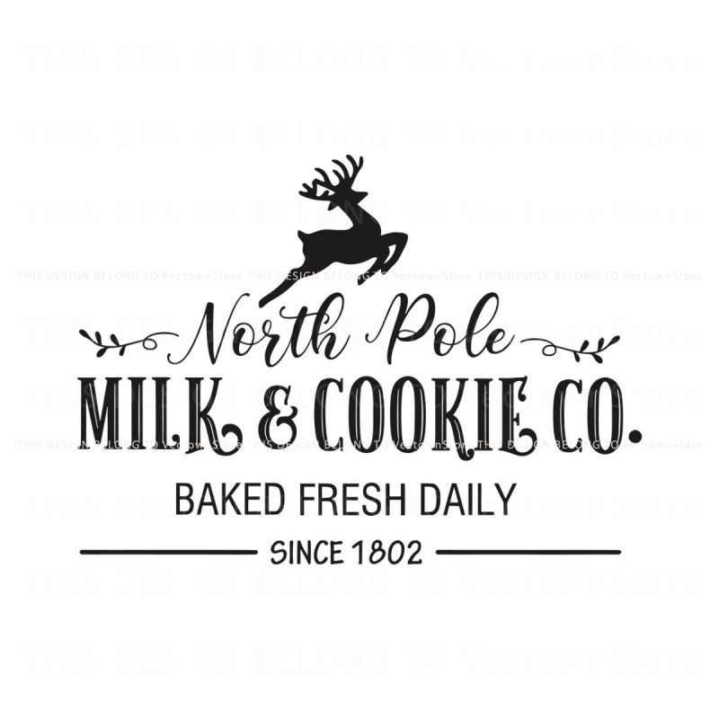 north-pole-milk-and-cookie-co-baked-fresh-daily-svg-file