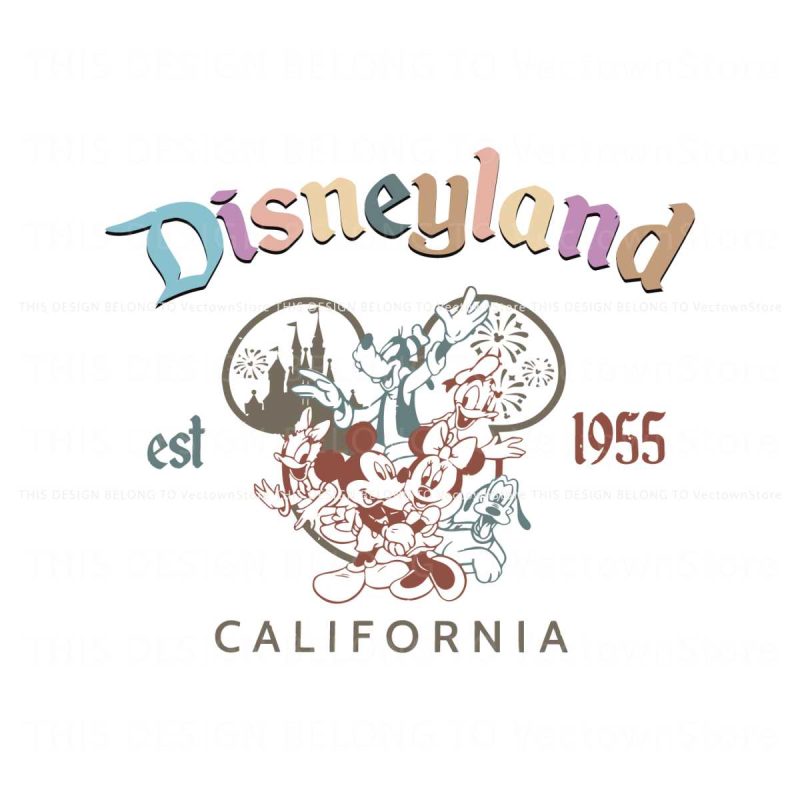 retro-disneyland-california-est-1955-mickey-friends-svg-file