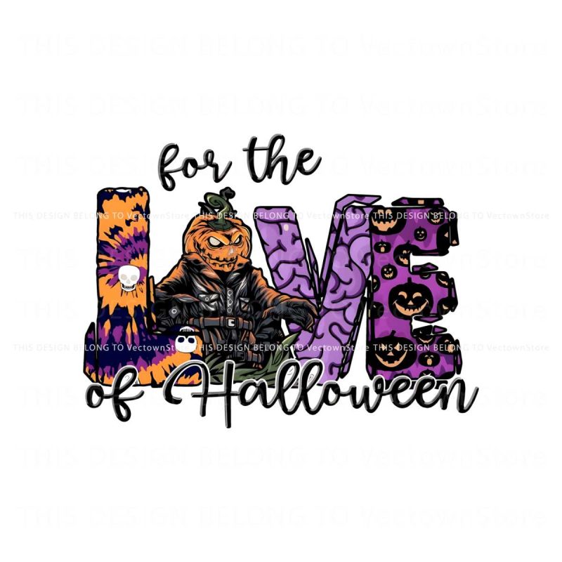for-the-love-of-halloween-pumpkin-ghost-png-download
