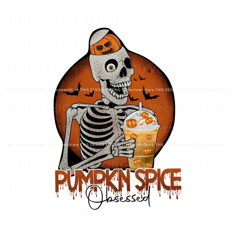 pumpkin-spice-obsessed-skeleton-coffee-drink-png-file