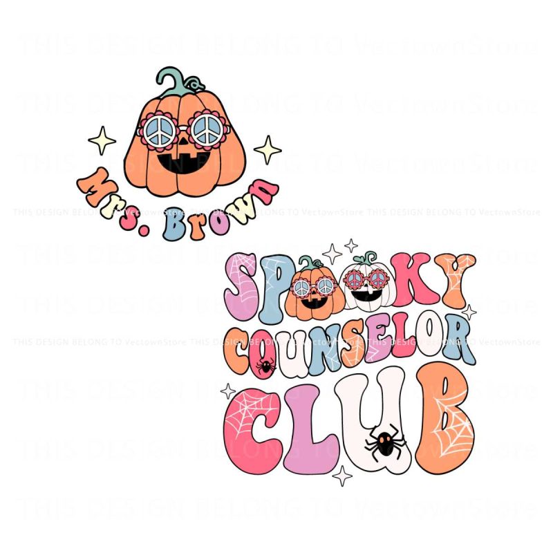 retro-teacher-halloween-spooky-couselor-club-svg-download