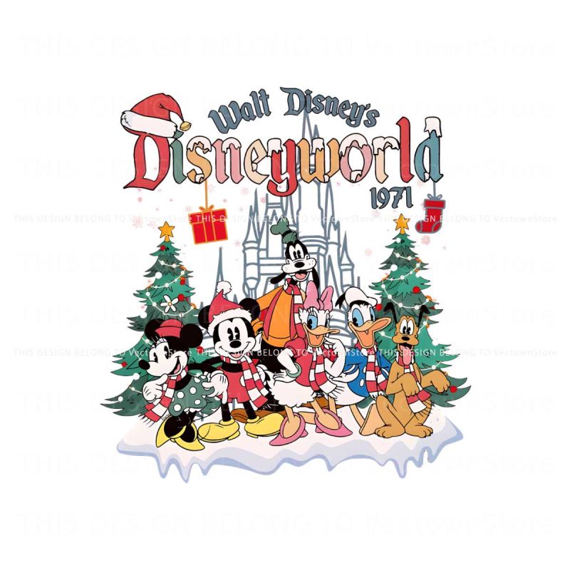 walt-disney-disneyworld-christmas-mickey-and-friend-png