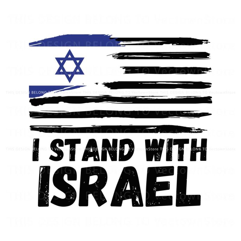 i-stand-with-israel-jewish-activist-svg-graphic-design-file
