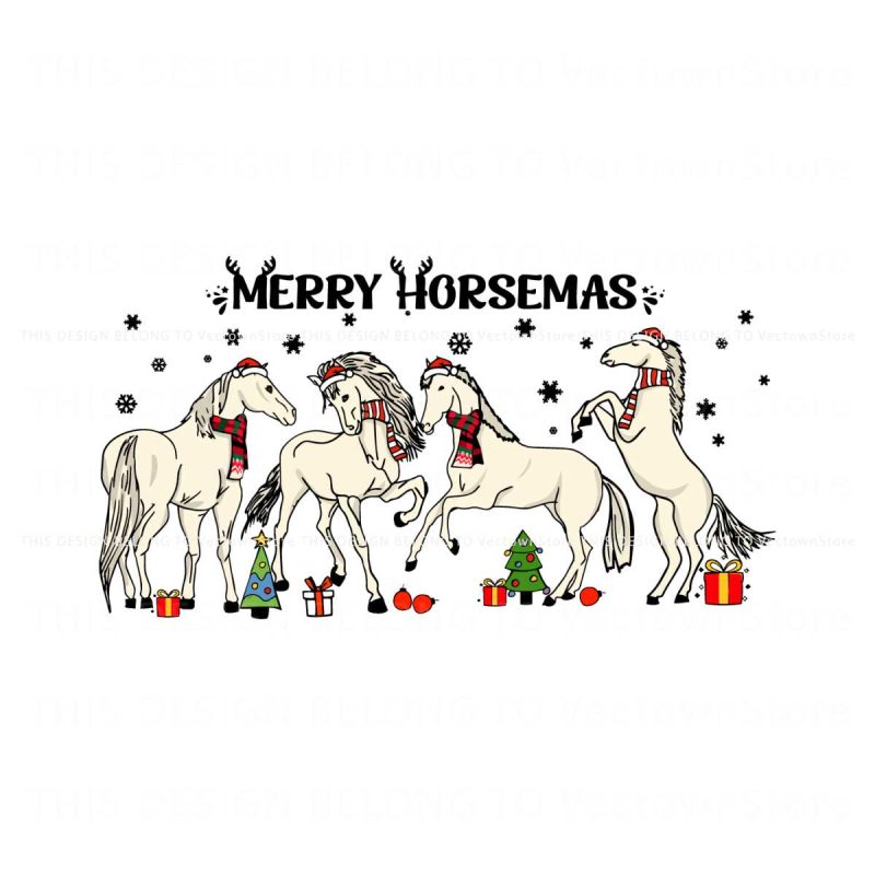 merry-horsemas-funny-christmas-santa-hats-svg-digital-file