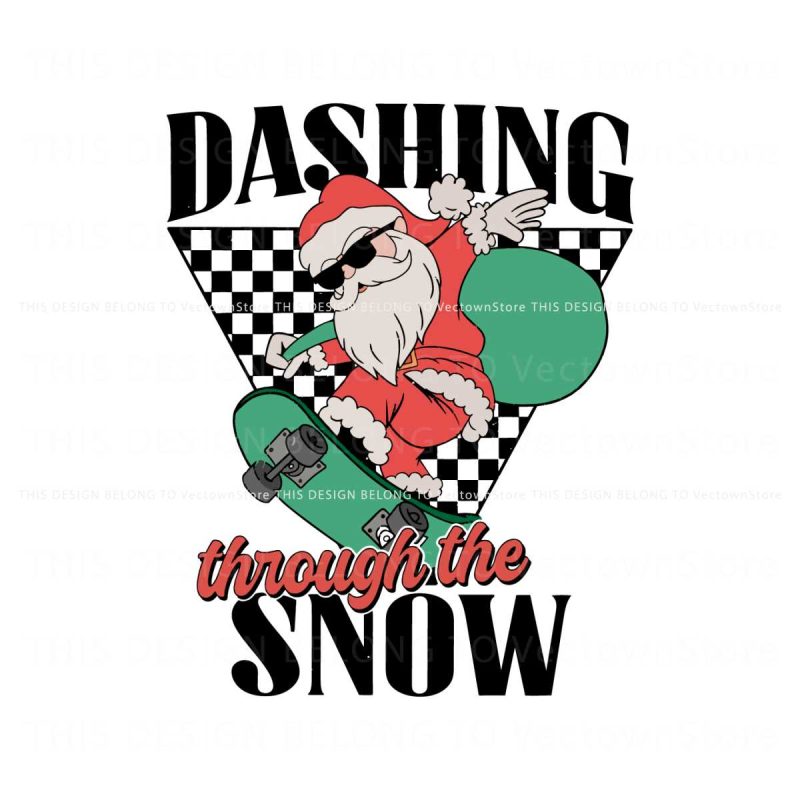 retro-christmas-dashing-through-the-snow-svg-cricut-file