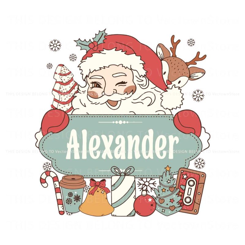 personalized-funny-santa-claus-merry-christmas-svg-file
