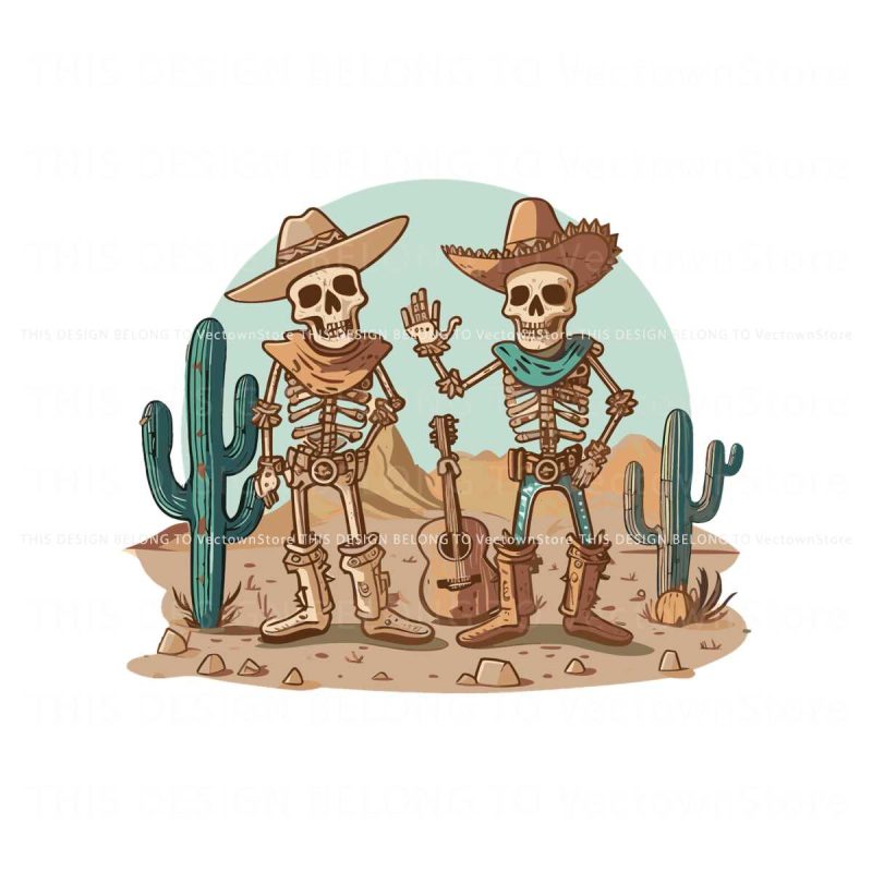 vintage-howdy-cowboy-skeleton-cactus-svg-cutting-file