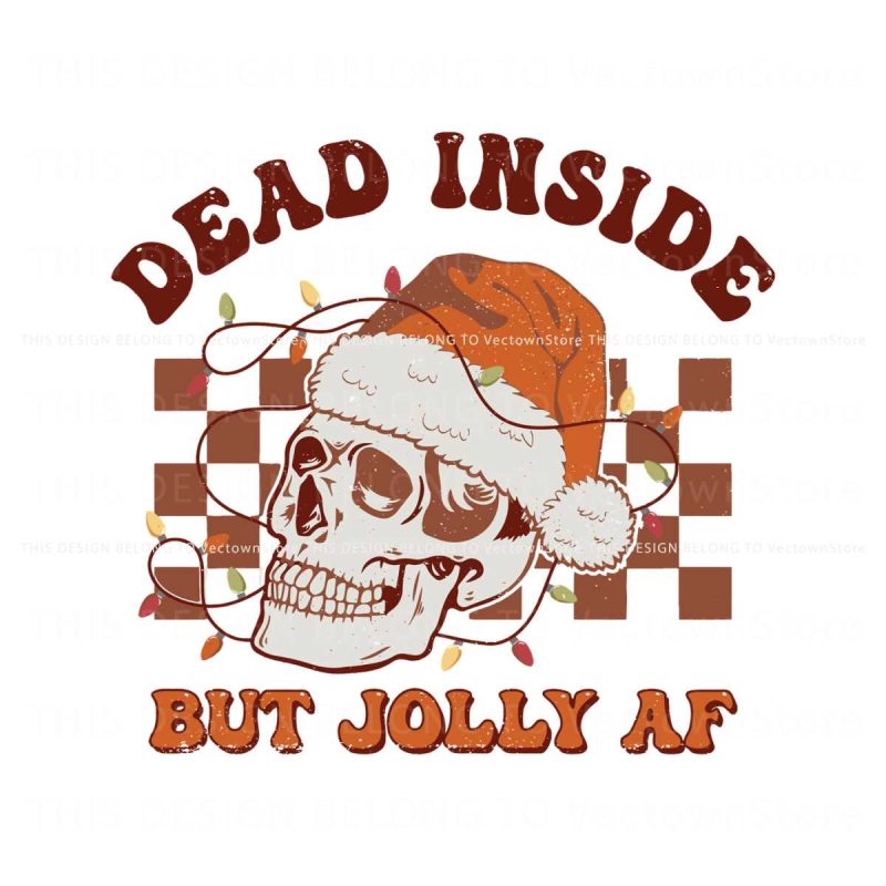 retro-dead-inside-but-jolly-af-christmas-skull-svg-download