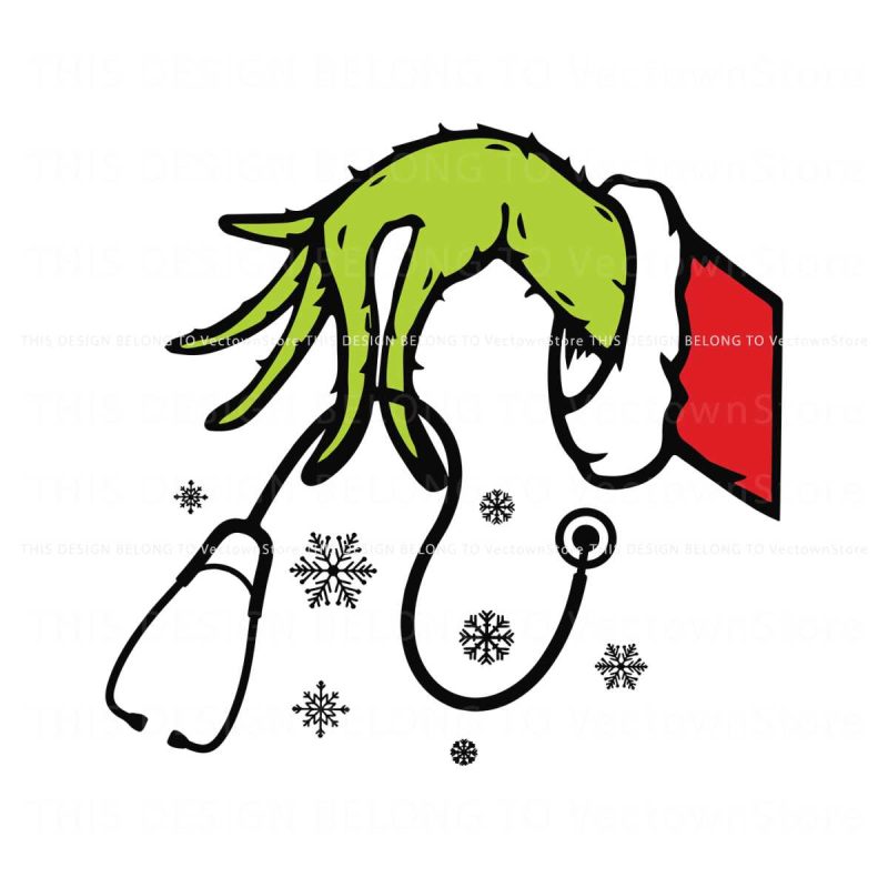christmas-nurse-grinch-santa-vibe-svg-graphic-design-file