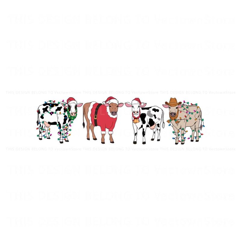 funny-santa-christmas-cow-svg-graphic-design-file
