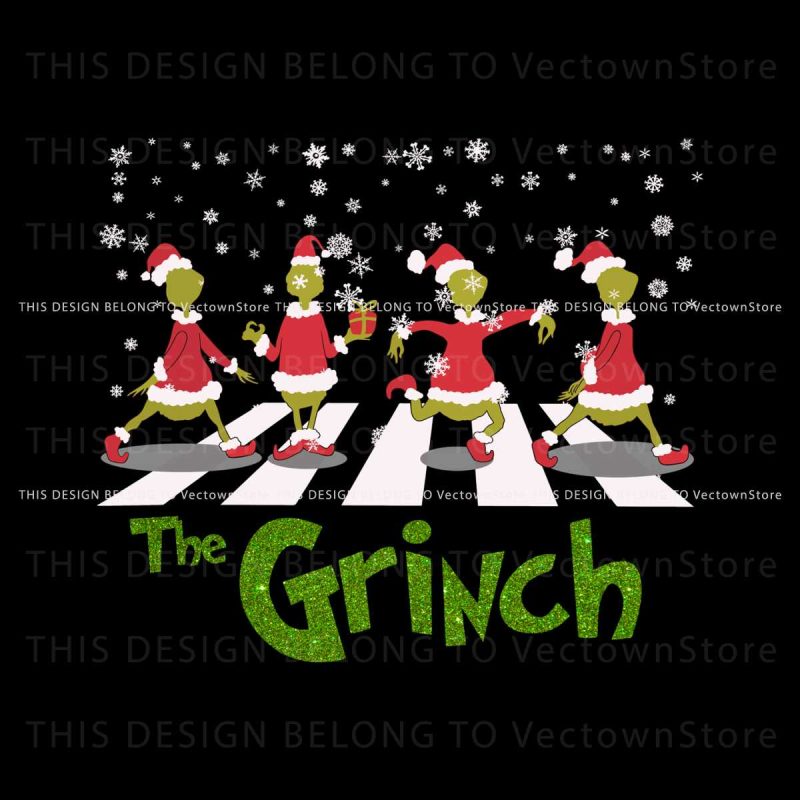 the-grich-walking-on-street-green-monster-png-download