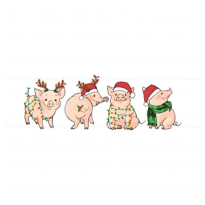 funny-pig-christmas-santa-hat-png-sublimation-download