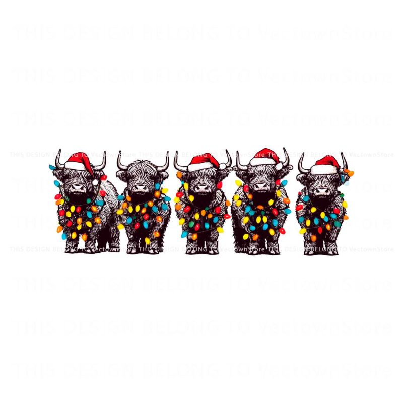 ute-christmas-cows-with-santa-hat-png-sublimation