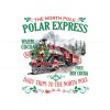 the-north-pole-polar-express-daily-trips-png-download