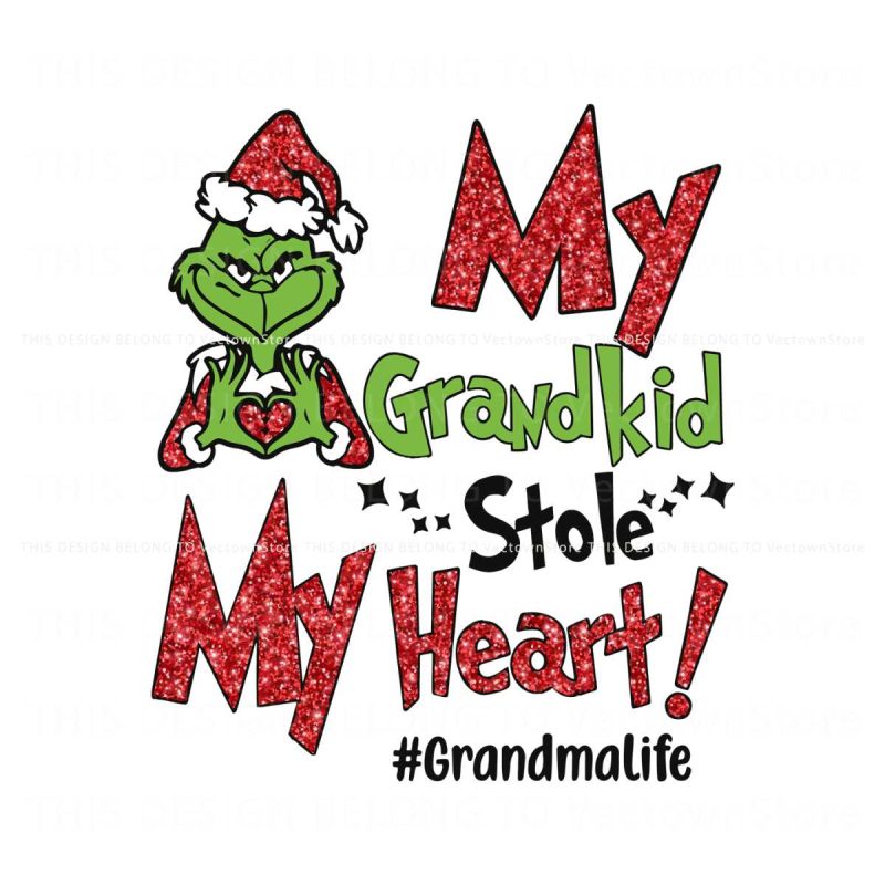 grandma-life-my-grandkids-stole-my-heart-png-download