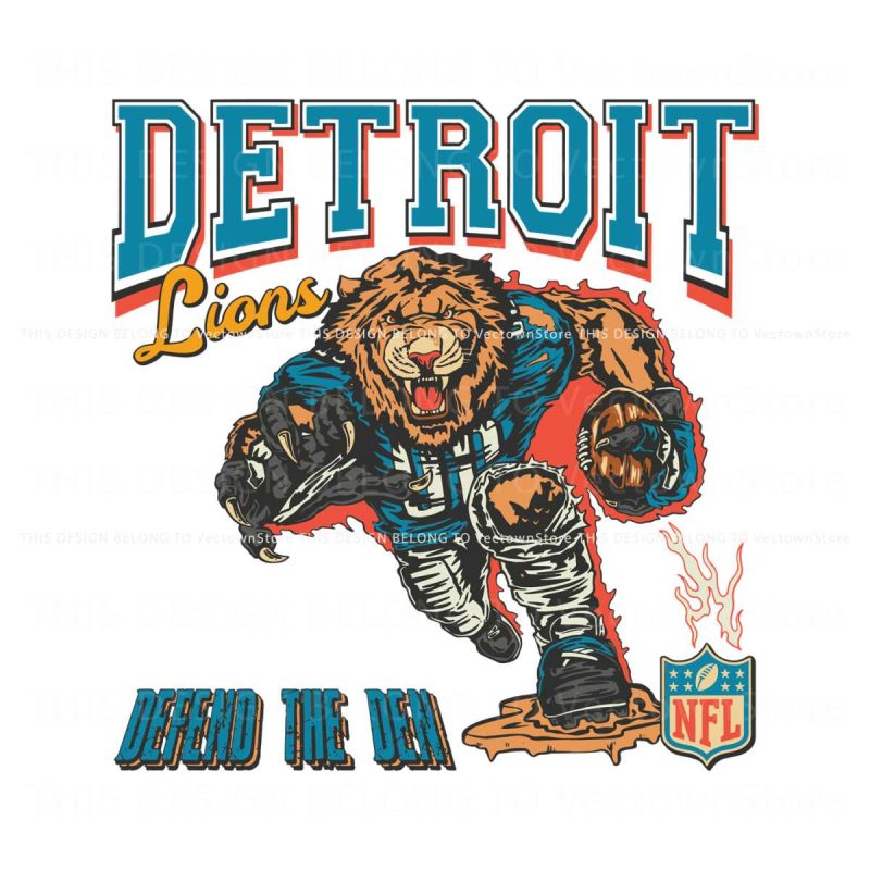 detroit-lions-defend-the-den-svg-graphic-design-file