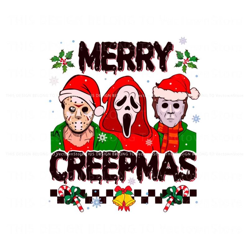 horror-characters-merry-creepmas-svg-digital-cricut-file