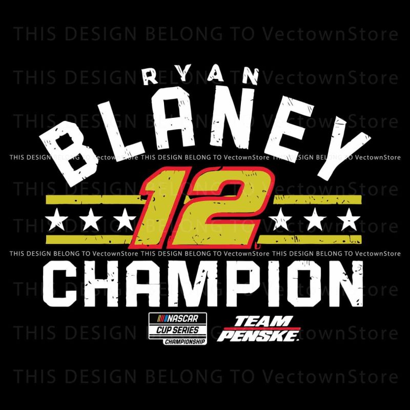 ryan-blaney-team-penske-nascar-cup-series-champion-svg