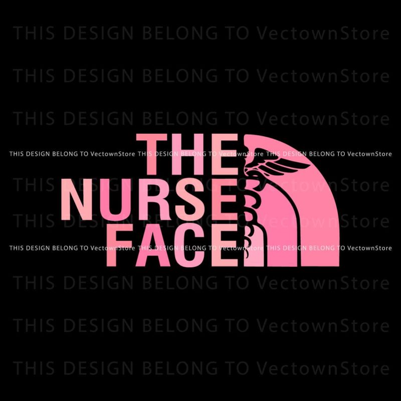 the-nurse-face-pink-version-svg-graphic-design-file