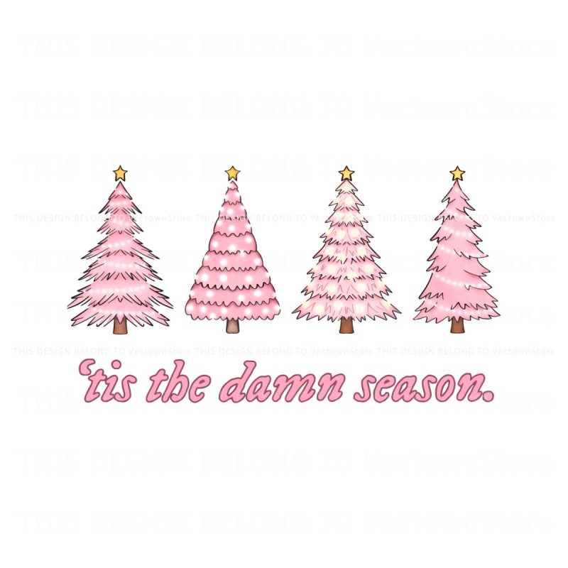 pink-tis-the-damn-season-christmas-png-sublimation