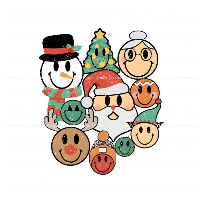 christmas-smiley-faces-santa-friends-png-download-file