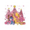 winnie-the-pooh-friends-pink-christmas-svg-cricut-file