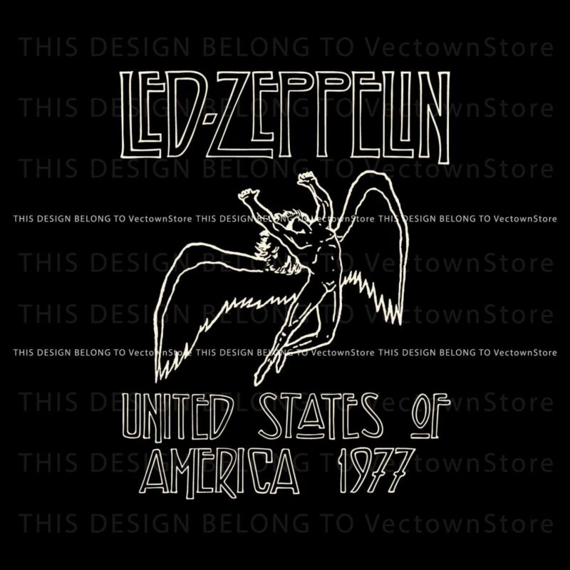 led-zeppelin-united-state-of-america-1977-svg-digital-file