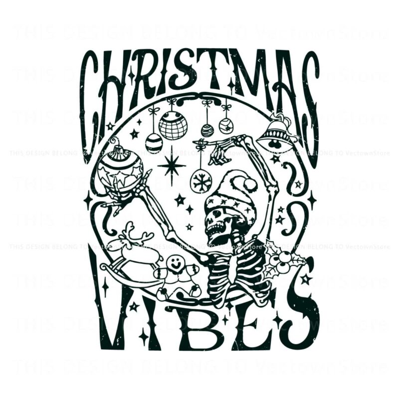 vintage-christmas-vibes-skeleton-svg-digital-cutting-file