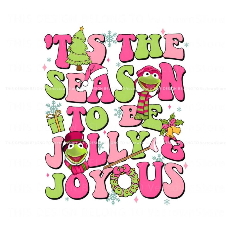tis-the-season-to-be-jolly-and-joyous-png-sublimation
