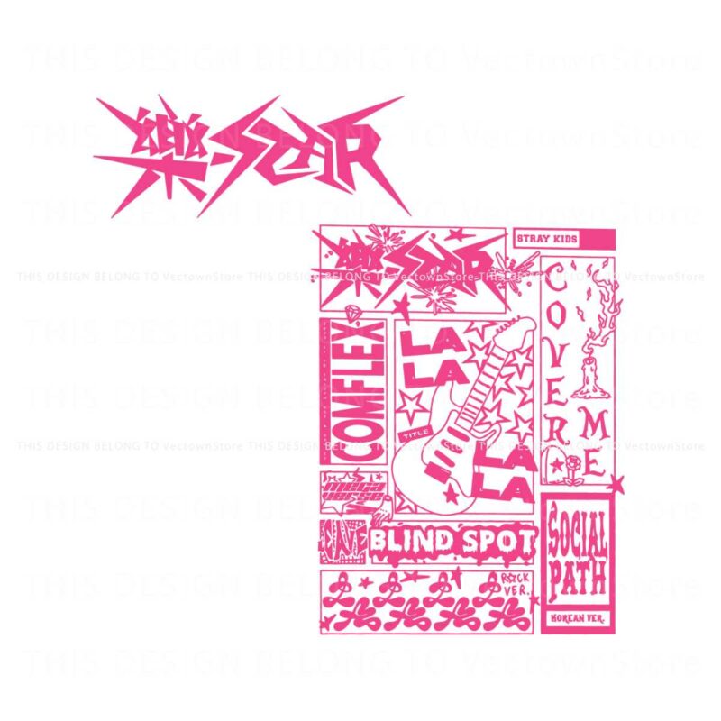 stray-kids-rockstar-new-album-2023-svg-digital-cricut-file