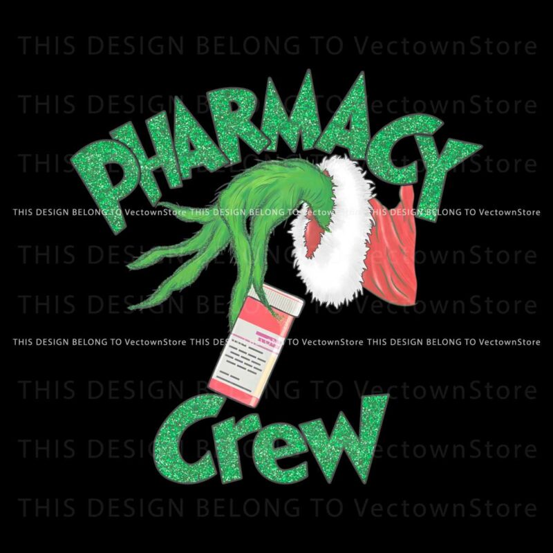 pharmacy-crew-technician-grinch-png-sublimation-design