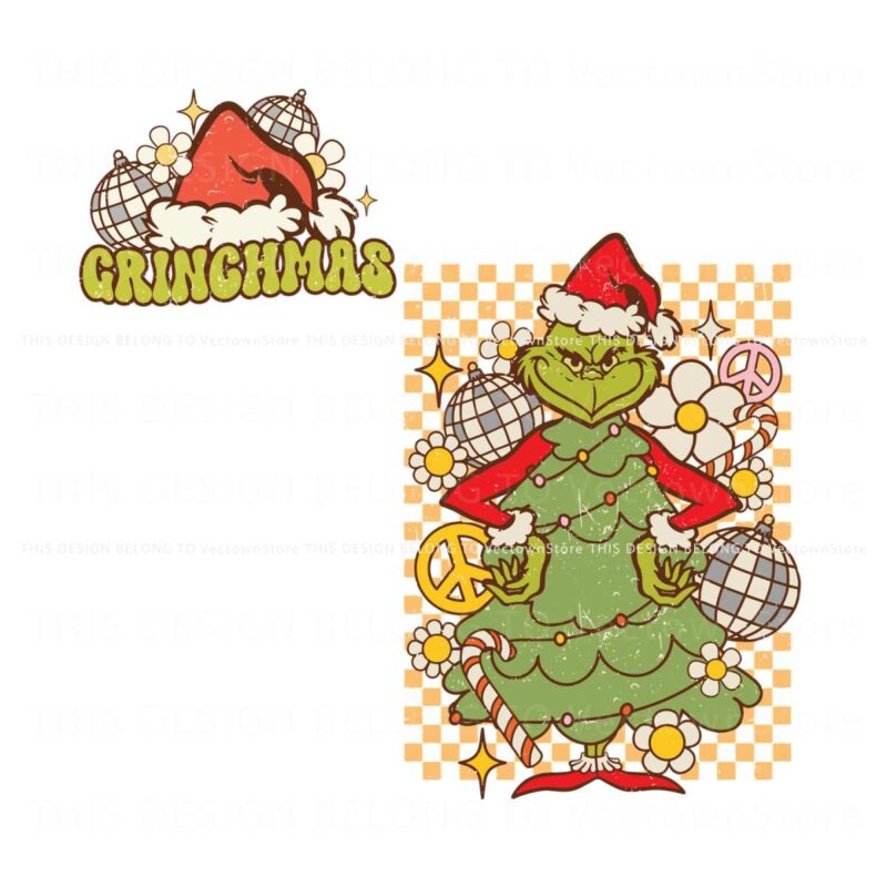 retro-grinchmas-christmas-tree-svg-graphic-design-file