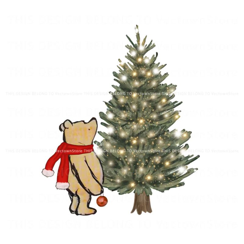 winnie-the-pooh-and-christmas-tree-png-download-file