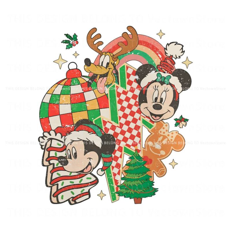 vintage-mickey-and-friends-christmas-lightning-bolt-png-file