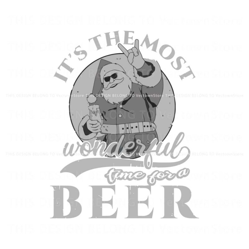 santa-wonderful-time-for-a-beer-svg