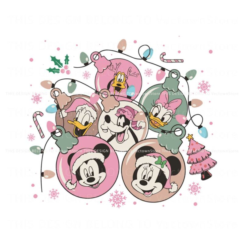 pink-mickey-and-friends-christmas-svg