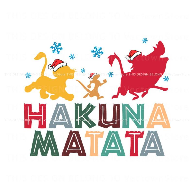 hakuna-matata-animal-kingdom-svg