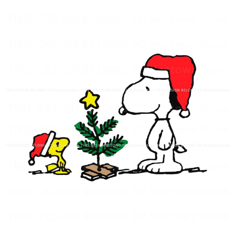 retro-snoopy-and-woodstock-svg