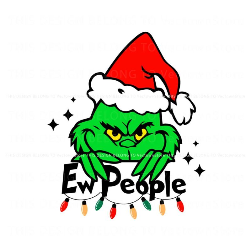 ew-people-grinch-christmas-hat-svg