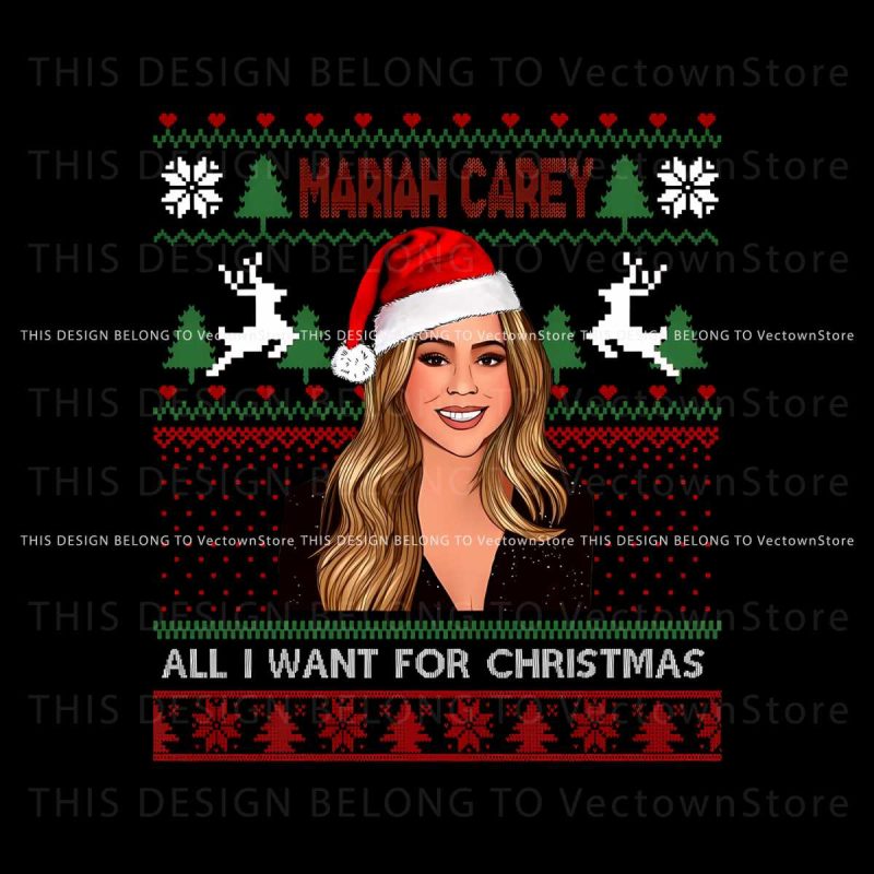 mariah-carey-all-i-want-for-christmas-png-download