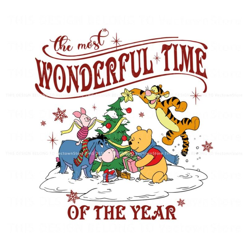 pooh-disney-most-wonderful-time-of-the-year-svg