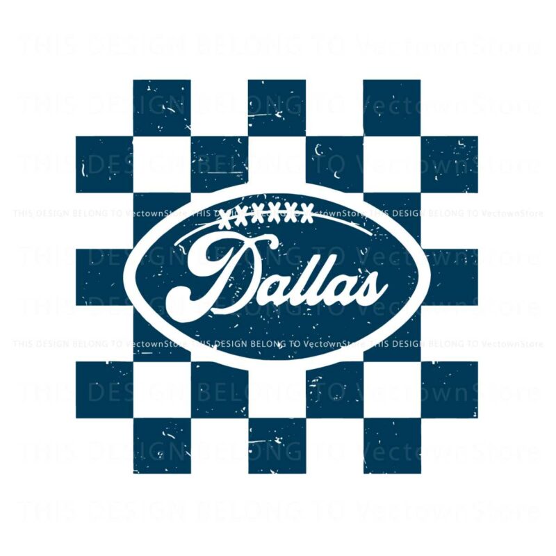 karo-muster-dallas-football-svg-digital-download