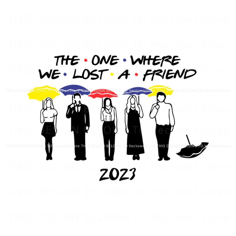 the-one-where-we-lost-a-friend-svg