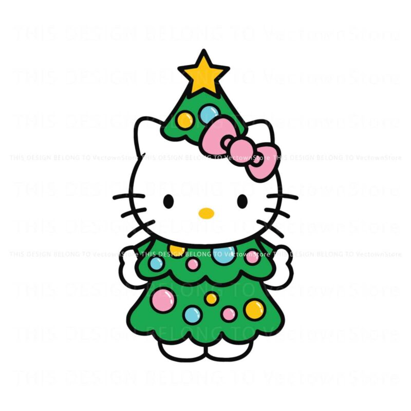 funny-christmas-tree-hello-kitty-svg
